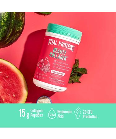 Vital Proteins Beauty Collagen Watermelon Mint 9 oz - Hydrate & Glow - Buy Online on GoSupps.com