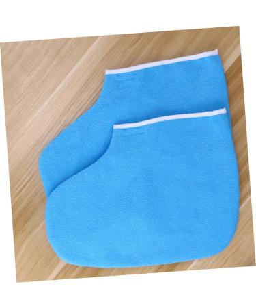 LIFKOME Mitts Mains Coton Isol Pour Bain De Cire Ensemble De Th rapie Thermique Pour Soins Peau Bleu - Buy Online on GoSupps.com