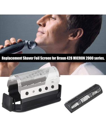 Buy Braun 428 Micron 2000 Cuff Sleeve Shaver Head & Foil - Electric Shaver Spare Part for Optimal Performance - Buy Online on GoSupps.com