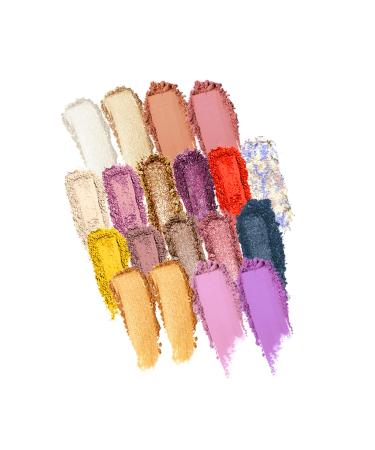 Profusion Cosmetics Frosted Snow Sparkle Palette - 52 Bold Shades for Stunning Eye & Face Looks | International Shipping Available - Buy Online on GoSupps.com