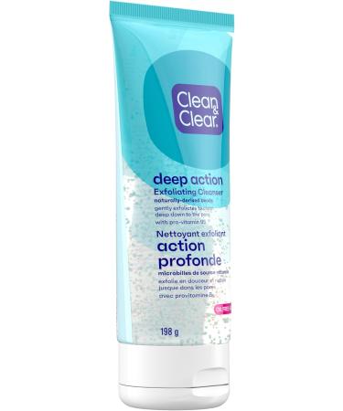 Clean & Clear Deep Action Exfoliating Scrub 198g - Buy Online on GoSupps.com
