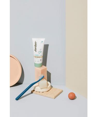 Jordan Green Clean Toothpaste for Kids | Cavity Protection with Fluoride & Xylitol | 100% Vegan & Natural Ingredients - Buy Online on GoSupps.com