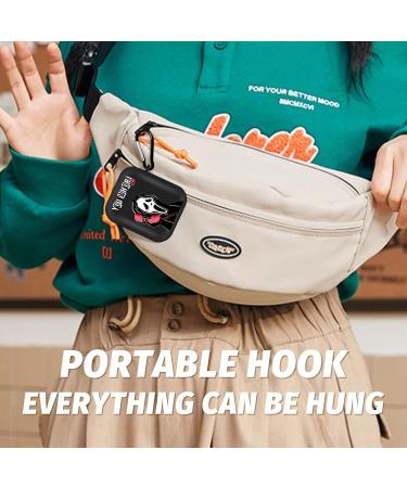 HooYiiok Scream Ghost Airpods Case 2nd Gen- Funny Horror Cover with Keychain (Black) - Buy Online on GoSupps.com