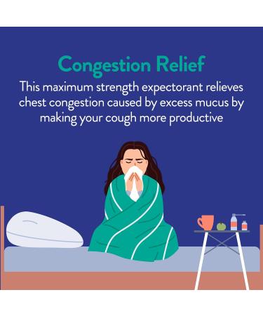 Healthy Living Guaifenesin Cough & Mucus Relief - 600 mg Extended-Release Tablets 12 Hour Expectorant 100 Count - International Shipping Available - Buy Online on GoSupps.com