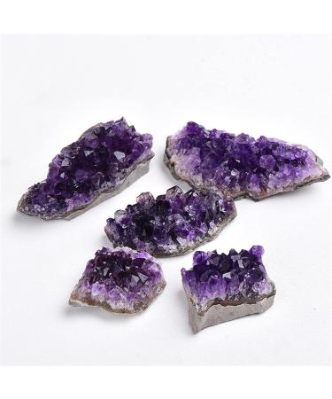 1PC Natural Uruguay Amethyst Cluster Beautiful Crafts Crystal Stone Home Decoration ZJGIDTEM (Color : Amethyst Cluster Size : 70-90g) 70-90g Amethyst Cluster - Buy Online on GoSupps.com