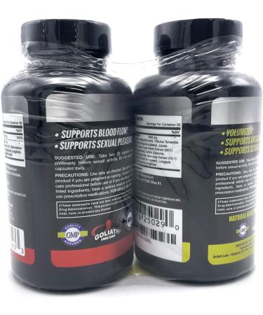Goliath Labs Male Support Formula - Natural & Safe 120 Capsules - Buy Online on GoSupps.com