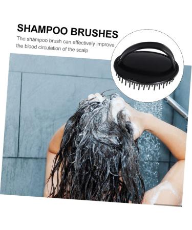 Anneome 4-Piece Silicone Scalp Massage Shampoo Brush Set Perfect for Relaxing Showers & Scalp Care | International Shipping Available - Buy Online on GoSupps.com