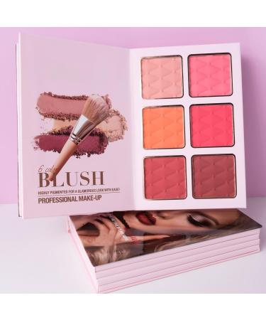 Palette de fards paupi res Palette de maquillage | Tons de fard joues mats et scintillants pour contouring et mise en vidence en un pour les mariages anniversaires soir es en club - Buy Online on GoSupps.com