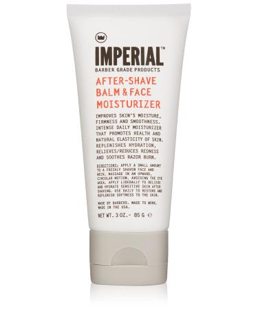 Imperial After-shave Balm & Face Moisturizer, 3 oz