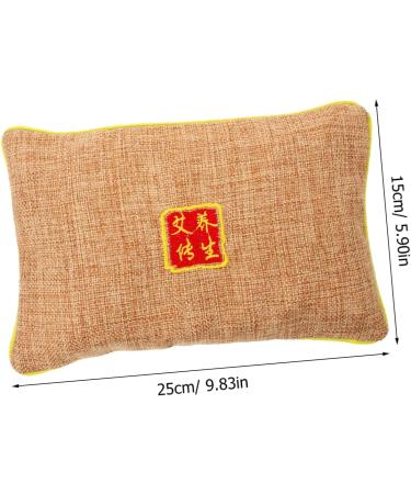 Hapinary Warm-Up Neck Warmer Cushion | Reusable Moxibustion Heating Pack for Home | Pocket Moxa Salt Belt - Buy Online on GoSupps.com