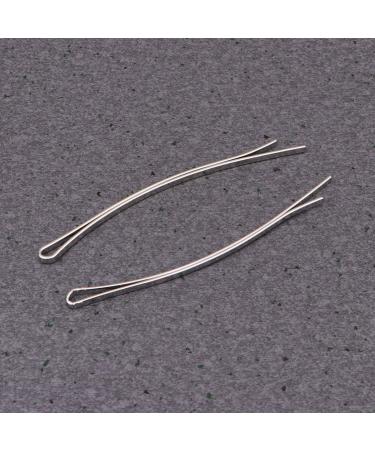 Beaupretty 100 Pieces Long Flat Bobby Pins - Metal Hair Clips for Women & Girls (White) | Perfect Hair Accessories for All Styles - Buy Online on GoSupps.com