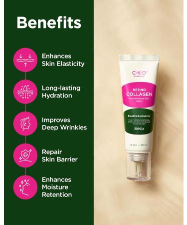 CKD Retino Collagen Anti-Aging Skincare Set Toner Ampoule & Face Cream for Firming Hydration & Wrinkle Reduction Korean Skincare Trio - Buy Online on GoSupps.com