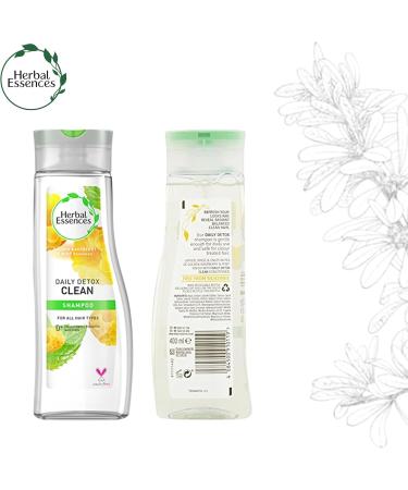 Herbal Essences Daily Detox Rein Shampooing la framboise et la menthe 400 ml - Buy Online on GoSupps.com