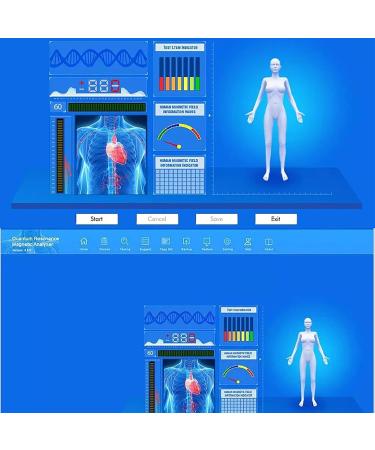 Quantum Magnet Resonance Body Health Analyzer - Handheld Health Detector for Subhealth Care & Health Test Reports - Buy Online on GoSupps.com