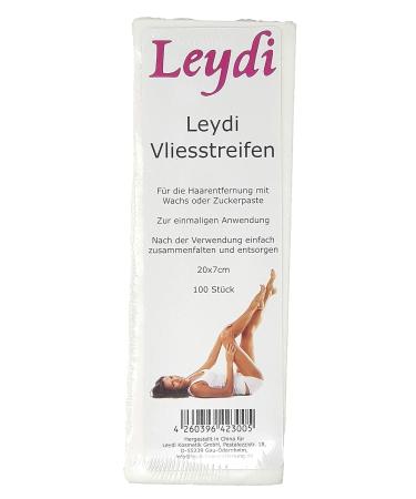 100 Leydi Fleece Strips for Hair Removal | Smooth Skin with Sugar Paste & Warm Wax - International Shipping - Buy Online on GoSupps.com