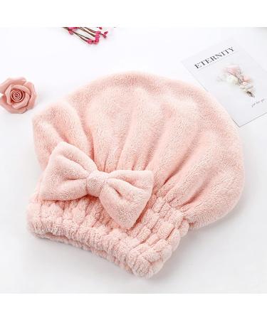 MAGICLULU 6 Pcs Coral Fleece Dry Hair Hat Hats for Women Scrunchies for Girls Quick Dry Hair Pumpkin Accessories Washing Caps Coral Fleece Hair Dry Hat Miss Elasticity Hair Ring - Buy Online on GoSupps.com