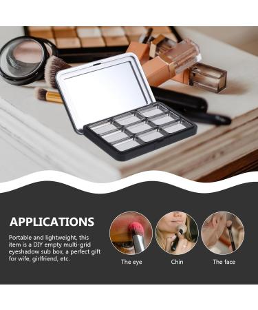 TOYANDONA Palette Vide Magn tique 4 Compartiments pour Fards Paupi res Blush et Highlighter Compacte et Robuste Adapt e aux Fournitures pour Filles et Voyages - Buy Online on GoSupps.com