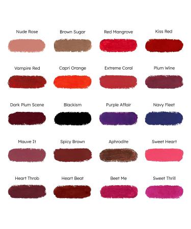 Ruby Kisses Matte Lipstick Red Carpet 0.12oz - Long-Lasting Red Shade - Buy Online on GoSupps.com