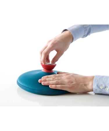 Depot4Design 1.9L Hot Water Bottle - PVC & Neoprene Heat Pad in Red | International Shipping - Buy Online on GoSupps.com