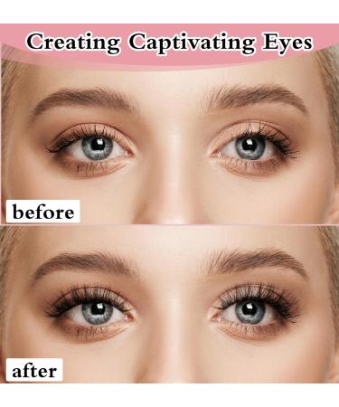 Shop Premium Mink Cat Eye Lashes - 7 Pairs Wispy Fluffy 3D Volume D Curl 18mm - Natural Look Strip Lashes - Buy Online on GoSupps.com