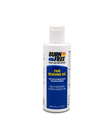 4990439 PT# 4B2400 Burnfree Burn Relief Gel 4oz in Squeeze Bottle Ea Made by Burn Free Products