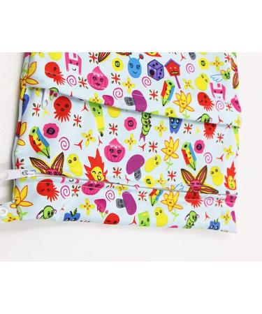 Baby Diaper Bag Wet Dry Bag | Waterproof Nappy Organizer | Reusable Cloth Wet Bag - Color 2 L - Buy Online on GoSupps.com