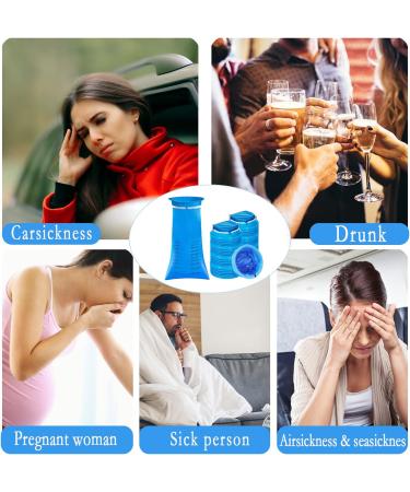 50PCS Disposable Vomiting Bags - Strong Sickness Bags by Medi-Inn - Buy Online on GoSupps.com