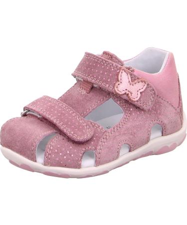 Superfit Girl's Fanni Sandals 3 UK Child Lilac Pink