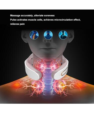 Intelligent Neck Massager - 5 Modes 8 Heating Levels | U-Shaped Portable Electric Pulse Pain Relief - Shop Worldwide! - Buy Online on GoSupps.com