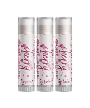 Cherry Lip Balm - Set of Three