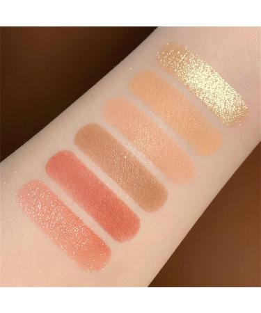 Girls Fruit Eye Shadow Take Notes Eye & Cheek Notebook Tea Earth Color Eye Shadow Makeup Cosmetics (B) - Buy Online on GoSupps.com