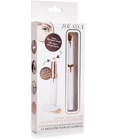 Zo Ayla Instant Painless Eyebrow Hair Removal Device - Pink | International Shipping - Buy Online on GoSupps.com