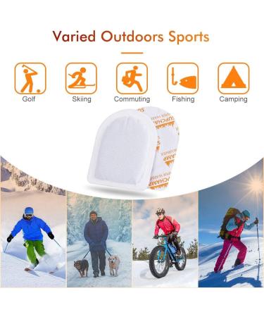 Supchamp Foot Warmers - Self-Adhesive 8 Hour Toe Warmers - Available in 10 or 40 Pairs - Best Sole Warmers for Cold Feet - International Shipping Available - Buy Online on GoSupps.com