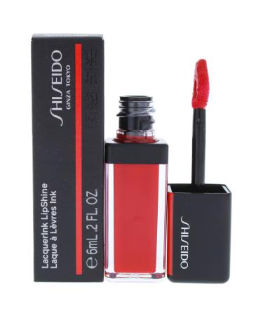 Shiseido LacquerInk LipShine 304 Techno Red .2 fl oz (6 ml)