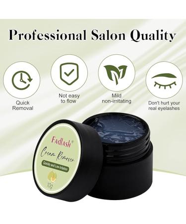 Eyelash Extension Remover 10g Cream Lash Extension Remover Dissolves Powerful Eyelash Glue Remover Low Irritation eyelash remover for lash extensions Lash Glue Remover for Sensitive Skin(Hami Melon) - Buy Online on GoSupps.com