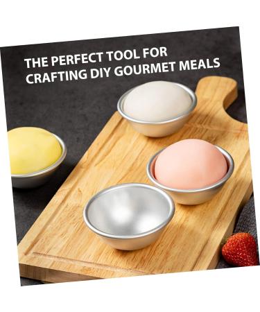 Zerodeko Hemisphere Cake Pan 12 Pcs Bath Tub Accessory Baking Pastry Mould Cake DIY Tool Crafting Supplies Egg Tart Paper Cup - Buy Online on GoSupps.com