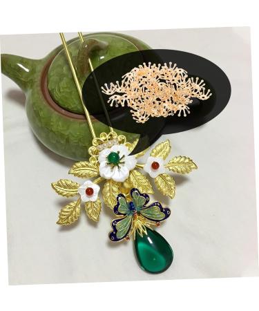Beavorty 50pcs Hairpin Accessories Brooch Flower Bride Self Made 1X1cm Golden - Buy Online on GoSupps.com