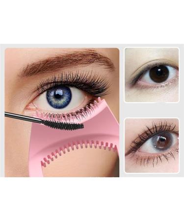 2024 Eye Lash Applicator Mascara Applicator Tool Mascara Template Reusable Eyeliner Tool Eye Makeup Tool Free One Box Mascara Brush 3 in 1 Eyelashes Tools Mascara Shield Applicator Guard (Size : A+B - Buy Online on GoSupps.com