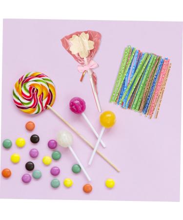 Alipis 1 Set Lollipop Stick Candy Wrappers for Chocolate Cookie Treat Bags Lollipop Pouch Kit Dessert - Buy Online on GoSupps.com