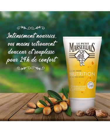 Le Petit Marseillais Nourishing Hand Cream for Very Dry Skin - 75ml | 1 Pack | Hydration & Care for Healthy Skin - Buy Online on GoSupps.com