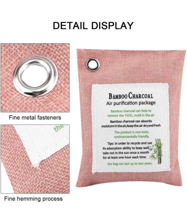 8 Colors Bamboo Activated Carbon Air Purification Bags | Fresh Smell Cleaning Agent for Home & Car - Buy Online on GoSupps.com