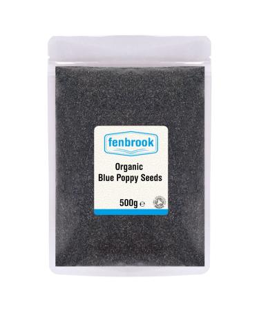 Organic Blue Poppy Seeds 500g Certified Organic by Fenbrook Organic