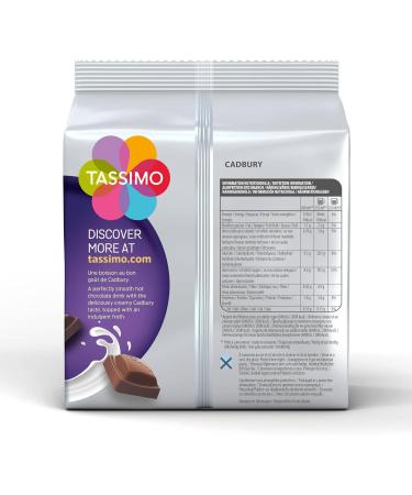  Tassimo Tassimo Cadbury Hot Chocolate T-Discs 2 Packs of 8 (16 Discs Total) - Buy Online on GoSupps.com