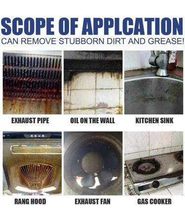 Bubble Cleaner Foam Spray All Purpose Kitchen Bubble Cleaner Limescale Remover Strong Stain Removing Fat & Oil Foam Cleaner for Kitchen Oven Stove Simple & Powerful Kitchen Degreaser - Buy Online on GoSupps.com