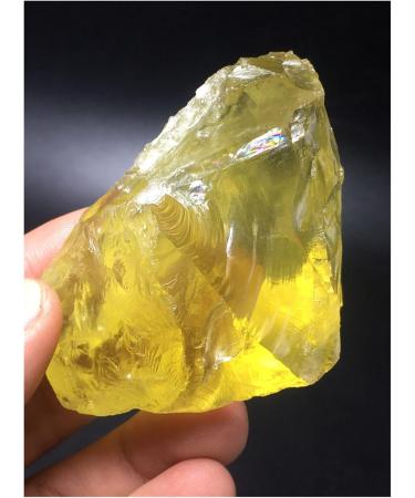 Natural Crystal Rough 1 pc Natural Big Size raw Topaz Citrine Harsh Stones Minerals and Stones Rough gem Sample Brazil Full of Texture 130-160g - Buy Online on GoSupps.com