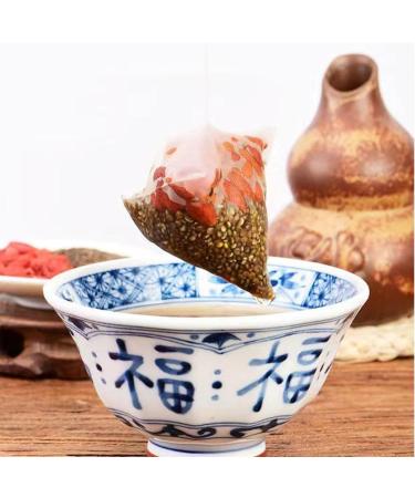 Goji Berry Tea Bag Sha Yuan Zi Five Flavors Wolfberry Tea Cuscuta Chinensis Goji Berry Tea Chinese Herbal Tea for Men (50Pcs) - Buy Online on GoSupps.com