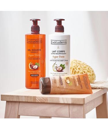 EVOLUDERM Argan Body & Hair Gift Set 5 products + Comb Natural Origin Vegan Made in France Magic Forest Box Gift Idea Ideal Christmas Birthday Mother s Day gift - Buy Online on GoSupps.com