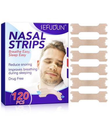Nasal Strips Nose Strips Reduce Snoring Relieve Nose Congestion Improve Breathing Drug Free (120)