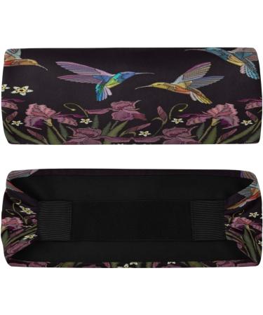 Womens Sports Headbands - Breathable Elastic Hair Bands for Quick Dry - Hummingbird Flower Design - Buy Online on GoSupps.com