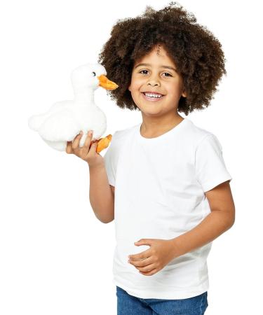 Zappi Co Duck Plush Toy (25cm) - Eco-Friendly and Charming Soft Waterfowl for Kids' Pond Adventures | Made from Recycled Material - Buy Online on GoSupps.com